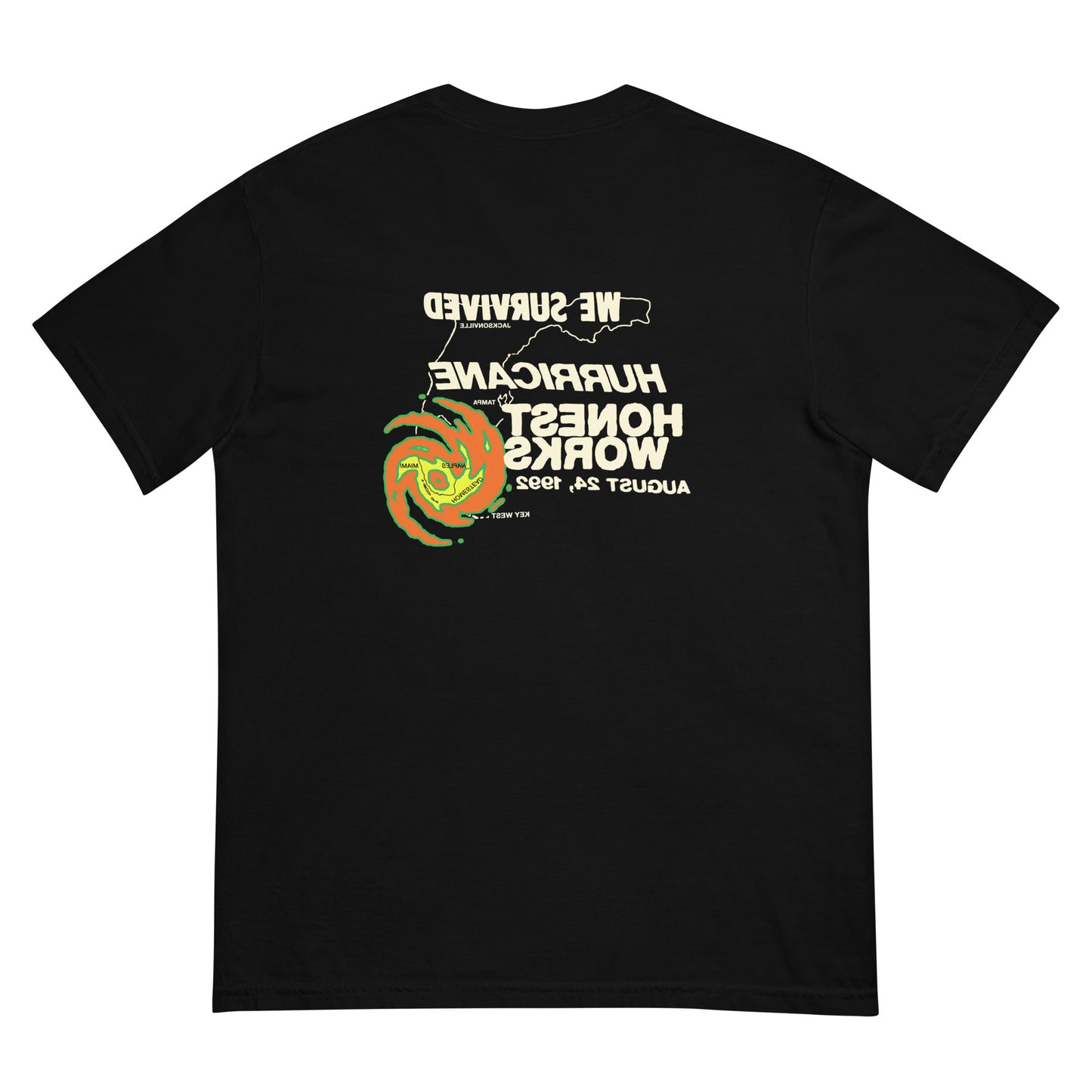 Hurricane Honest Works Tee Black