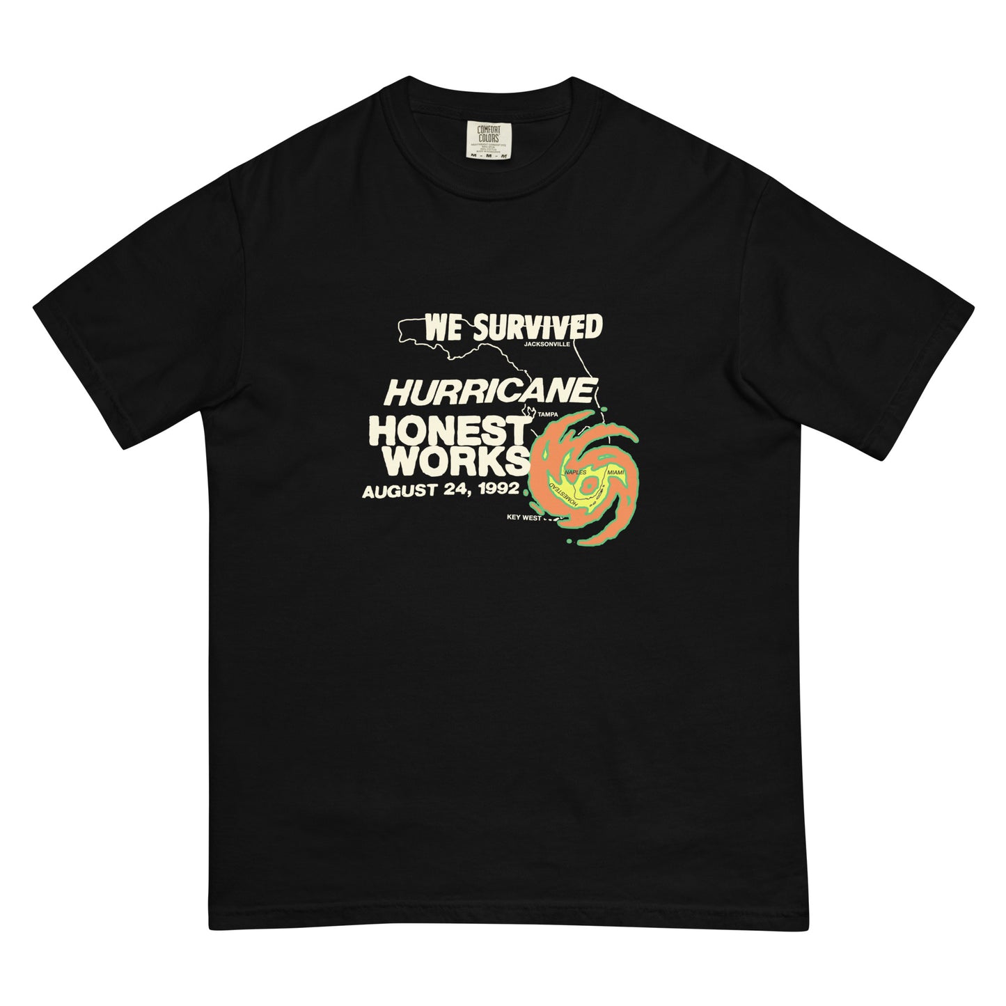 Hurricane Honest Works Tee Black